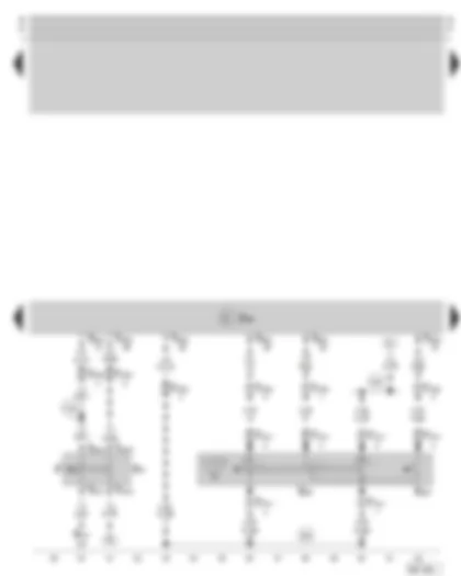 Wiring Diagram  SKODA OCTAVIA 2003 - Motronic control unit - CCS switch - brake pedal switch