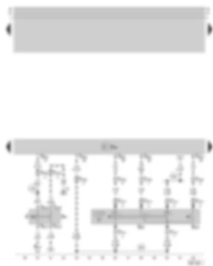 Wiring Diagram  SKODA OCTAVIA 2002 - Motronic control unit - CCS switch - brake pedal switch