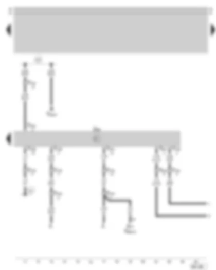 Wiring Diagram  SKODA OCTAVIA 2002 - Climatronic control unit