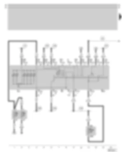Wiring Diagram  SKODA OCTAVIA 2006 - Light switch - fuse holder