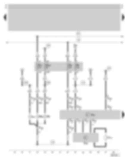 Wiring Diagram  SKODA OCTAVIA 2003 - Left gas discharge lamp - fuse holder