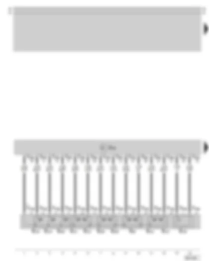 Wiring Diagram  SKODA OCTAVIA 2006 - Seat adjustment control unit with memory - seat adjustment switch