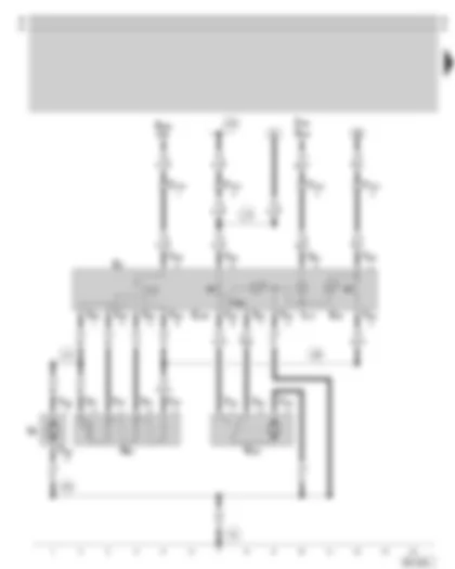 Wiring Diagram  SKODA OCTAVIA 2002 - Air conditioning system