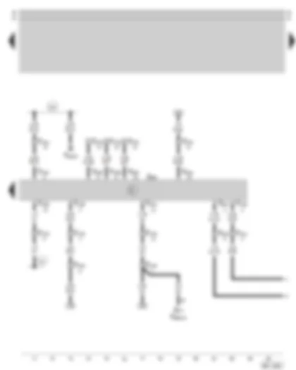 Wiring Diagram  SKODA OCTAVIA 2002 - Climatronic control unit
