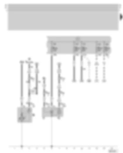 Wiring Diagram  SKODA OCTAVIA 2002 - Starter - alternator - fuse holder on the battery