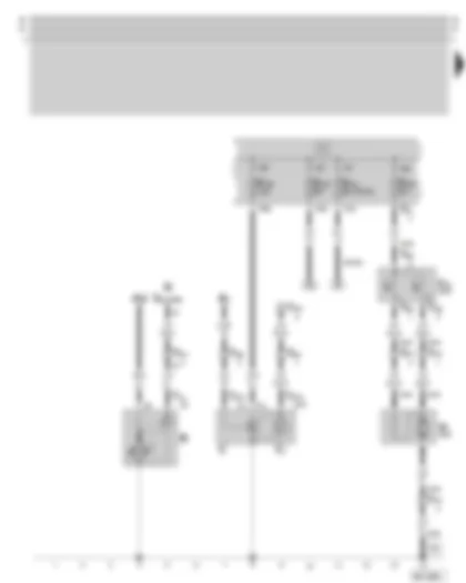 Wiring Diagram  SKODA OCTAVIA 2002 - Starter - alternator - radiator fan - fuse holder on the battery