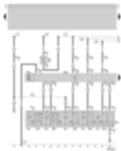 Wiring Diagram  SKODA OCTAVIA 2002 - Window regulator for driver door