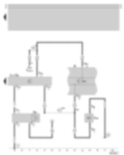 Wiring Diagram  SKODA OCTAVIA 2004 - Anti-theft alarm system
