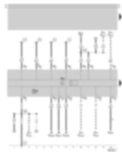 Wiring Diagram  SKODA OCTAVIA 2006 - Navigation system control unit