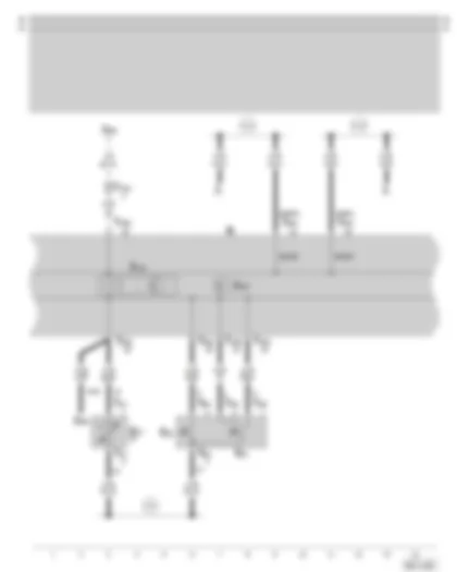 Wiring Diagram  SKODA OCTAVIA 2002 - Multi-function display (MFD)