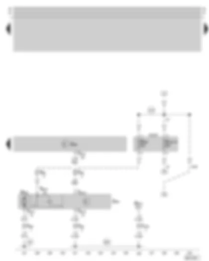 Wiring Diagram  SKODA OCTAVIA 2002 - Motronic control unit - brake servo control unit - brake vacuum pump