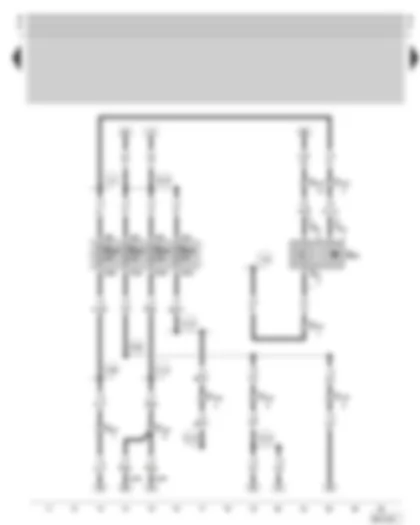 Wiring Diagram  SKODA OCTAVIA 1997 - Fuse holder - speedometer sender