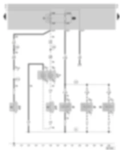 Wiring Diagram  SKODA OCTAVIA 2002 - Horn