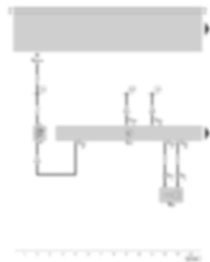 Wiring Diagram  SKODA OCTAVIA 2006 - Operating electronics control unit/telephone (interface Box) - telephone microphone