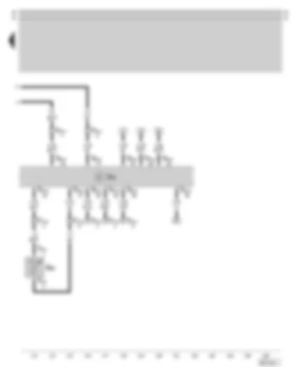 Wiring Diagram  SKODA OCTAVIA 2005 - Simos control unit - coolant temperature sender - radiator outlet