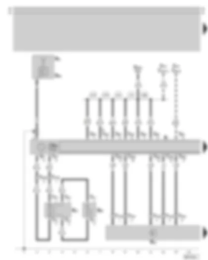 Wiring Diagram  SKODA OCTAVIA 2006 - Radio - loudspeaker - CD changer - aerial