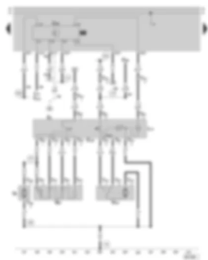Wiring Diagram  SKODA OCTAVIA 2006 - Amplifier for illumination - fresh air blower