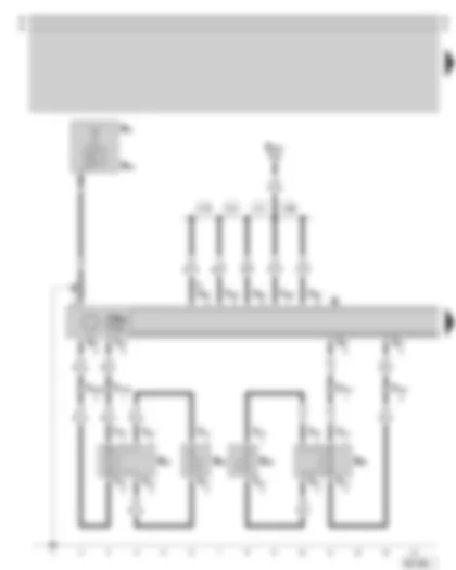 Wiring Diagram  SKODA OCTAVIA 2009 - Radio - speakers - aerial