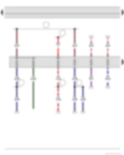 Wiring Diagram  SKODA RAPID 2014 - Fuse holder B