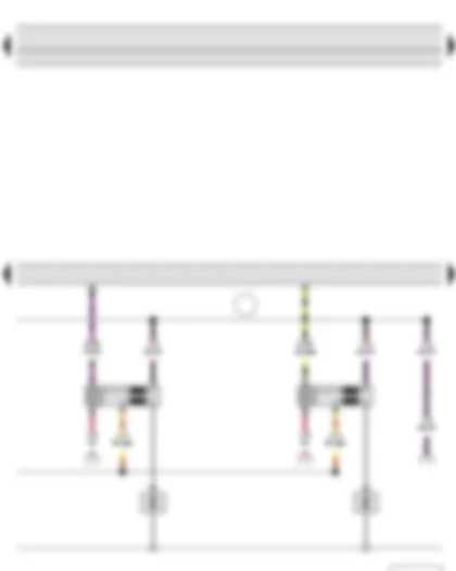 Wiring Diagram  SKODA RAPID 2014 - Engine control unit - Ignition coil 3 with output stage - Ignition coil 4 with output stage