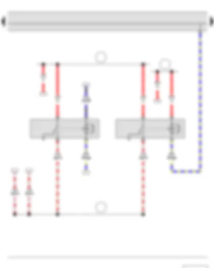 Wiring Diagram  SKODA RAPID 2014 - Fuel pump relay - Fuel supply relay