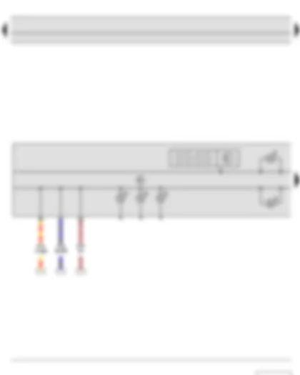 Wiring Diagram  SKODA RAPID 2014 - Dash panel insert - Digital clock