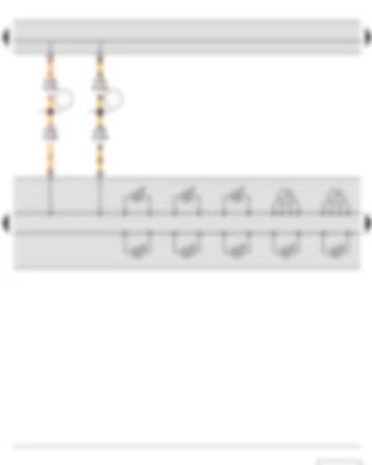 Wiring Diagram  SKODA RAPID 2014 - Coolant temperature gauge - Rev. counter - Dash panel insert