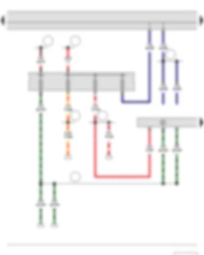 Wiring Diagram  SKODA RAPID 2012 - Automatic gearbox control unit - Fuse holder B