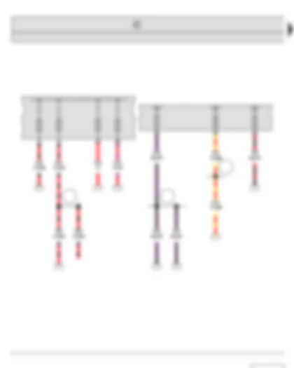Wiring Diagram  SKODA ROOMSTER 2011 - Fuse holder A - Fuse holder B