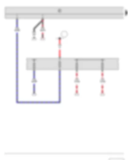 Wiring Diagram  SKODA ROOMSTER 2011 - Fuse holder B