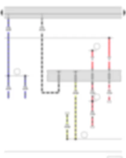 Wiring Diagram  SKODA ROOMSTER 2011 - Fuse holder B
