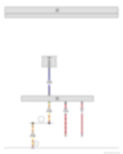 Wiring Diagram  SKODA ROOMSTER 2014 - Voltage converter (12V/5V) - Fuse holder B