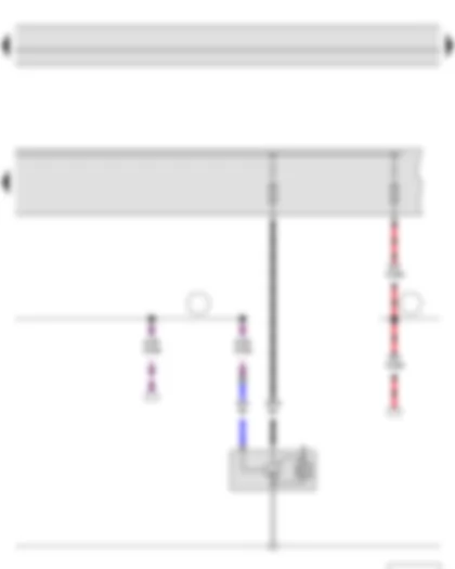 Wiring Diagram  SKODA ROOMSTER 2011 - Alternator - Fuse holder A
