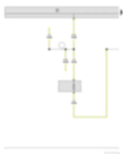 Wiring Diagram  SKODA ROOMSTER 2014 - Fuse holder B