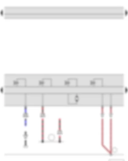Wiring Diagram  SKODA ROOMSTER 2011 - ABS control unit