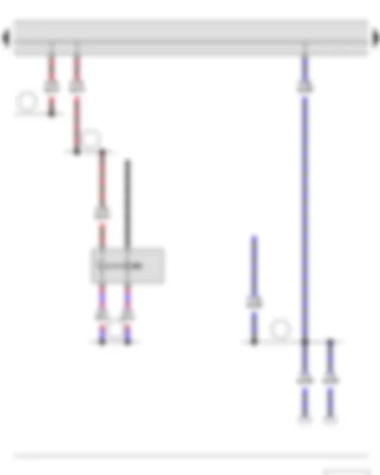 Wiring Diagram  SKODA ROOMSTER 2011 - Brake pedal switch