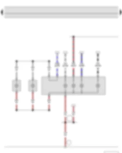 Wiring Diagram  SKODA ROOMSTER 2011 - Left tail light - Left tail light bulb