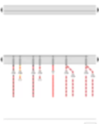 Электросхемa  SKODA ROOMSTER 2011 - Блок предохранителей B