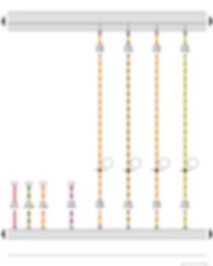 Электросхемa  SKODA ROOMSTER 2011 - Диагностический интерфейс шин данных