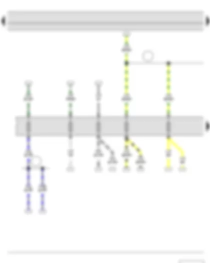 Wiring Diagram  SKODA ROOMSTER 2011 - Fuse holder B