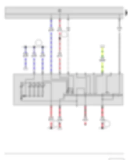 Wiring Diagram  SKODA ROOMSTER 2014 - Light switch