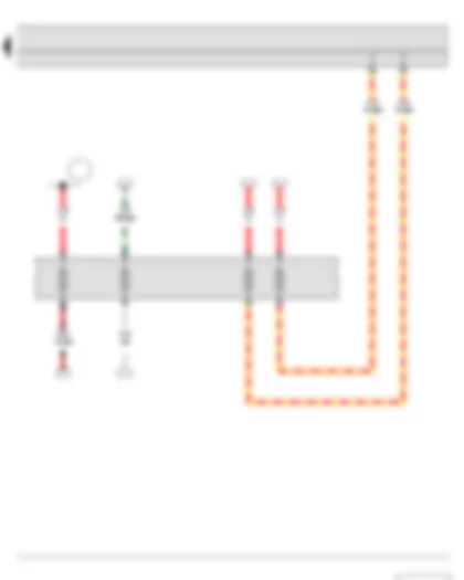 Wiring Diagram  SKODA ROOMSTER 2014 - Fuse holder B