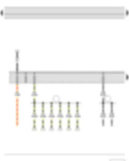 Wiring Diagram  SKODA ROOMSTER 2013 - Fuse holder B