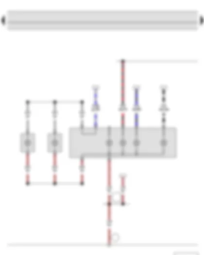 Wiring Diagram  SKODA ROOMSTER 2012 - Left tail light - Left tail light bulb