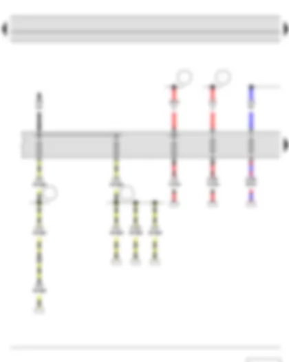 Wiring Diagram  SKODA ROOMSTER 2014 - Fuse holder B