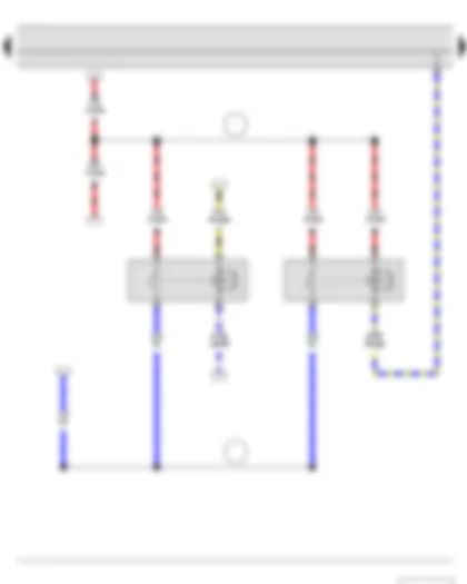 Wiring Diagram  SKODA ROOMSTER 2013 - Fuel pump relay - Fuel supply relay