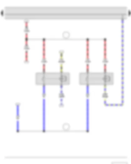 Wiring Diagram  SKODA ROOMSTER 2015 - Fuel pump relay - Fuel supply relay