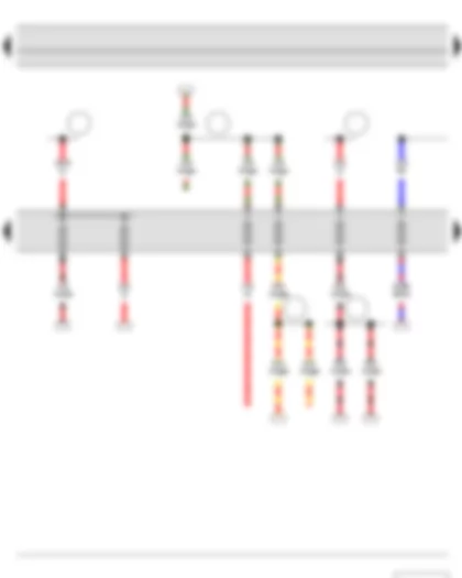 Wiring Diagram  SKODA ROOMSTER 2012 - Fuse holder B
