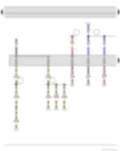Wiring Diagram  SKODA ROOMSTER 2014 - Fuse holder B