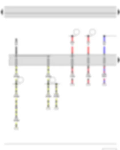 Wiring Diagram  SKODA ROOMSTER 2014 - Fuse holder B